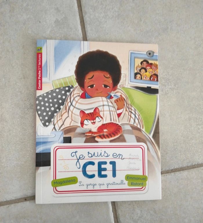 La gorge qui gratouille. Je suis en ce1