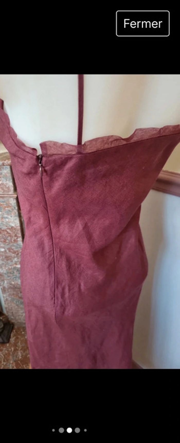 Robe lin promod  38 - photo numéro 5