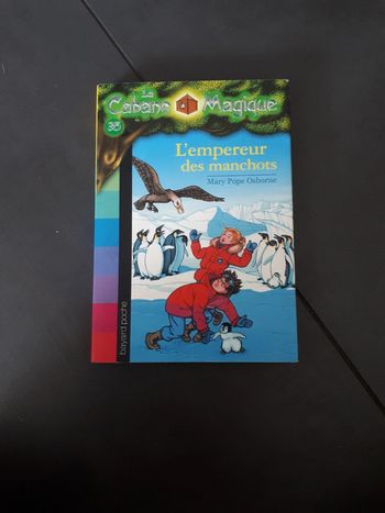 Livre cabane magique l'empereur des manchots