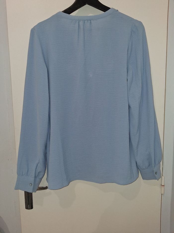 Chemisier bleu ciel - photo numéro 2