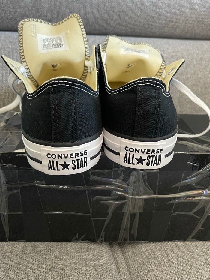 Converse basse noire 39 neuve - photo numéro 10