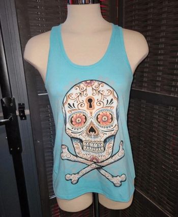 Tee-shirt tête de mort S