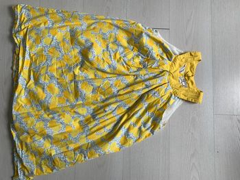 Robe citron jaune