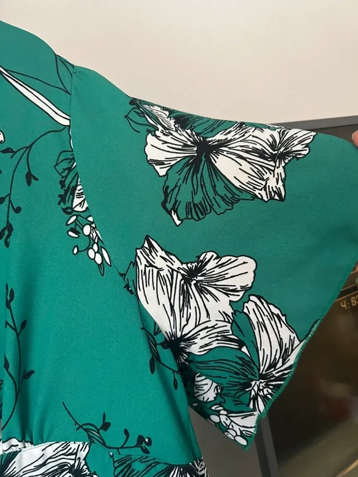 Robe longue Blancheporte fleurie - photo numéro 5