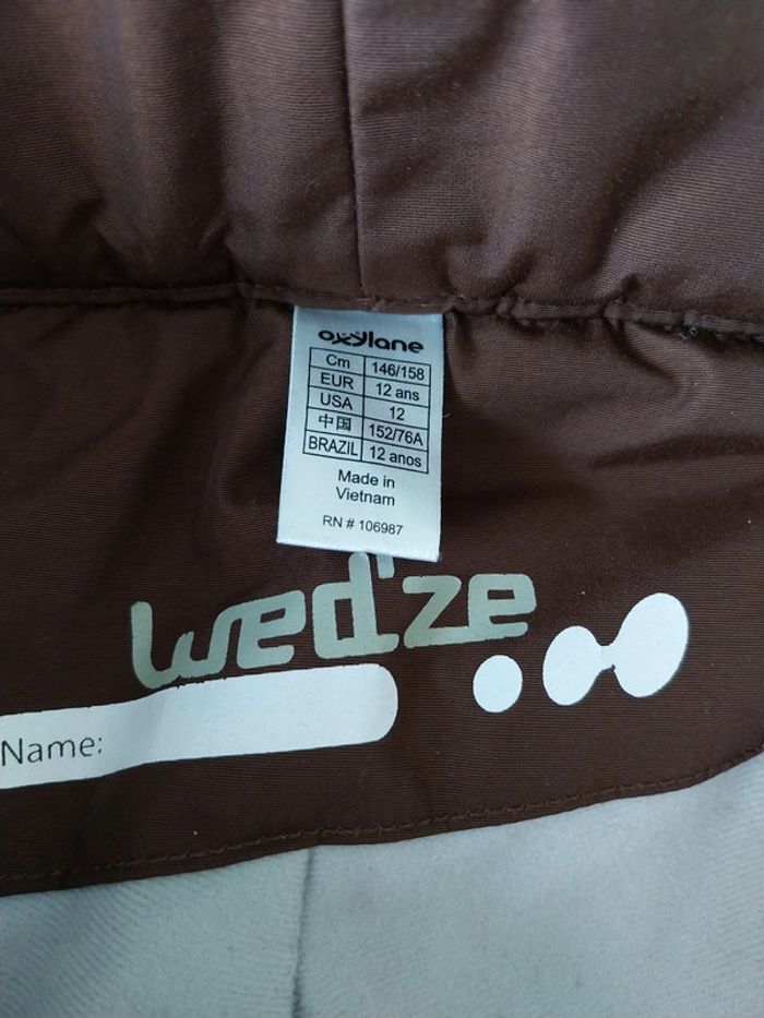 Pantalon de ski marron T12A - photo numéro 6