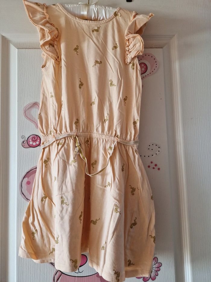 Robe 8 ans kiabi abricot