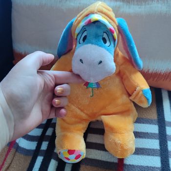 Doudou bourriquet pyjama orange nicotoy 