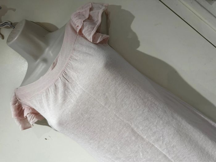 Robe rose transparente naf Naf Taille XS - photo numéro 4