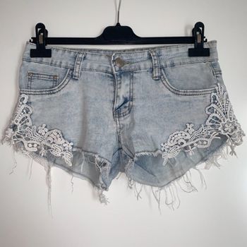 Short bleu clair