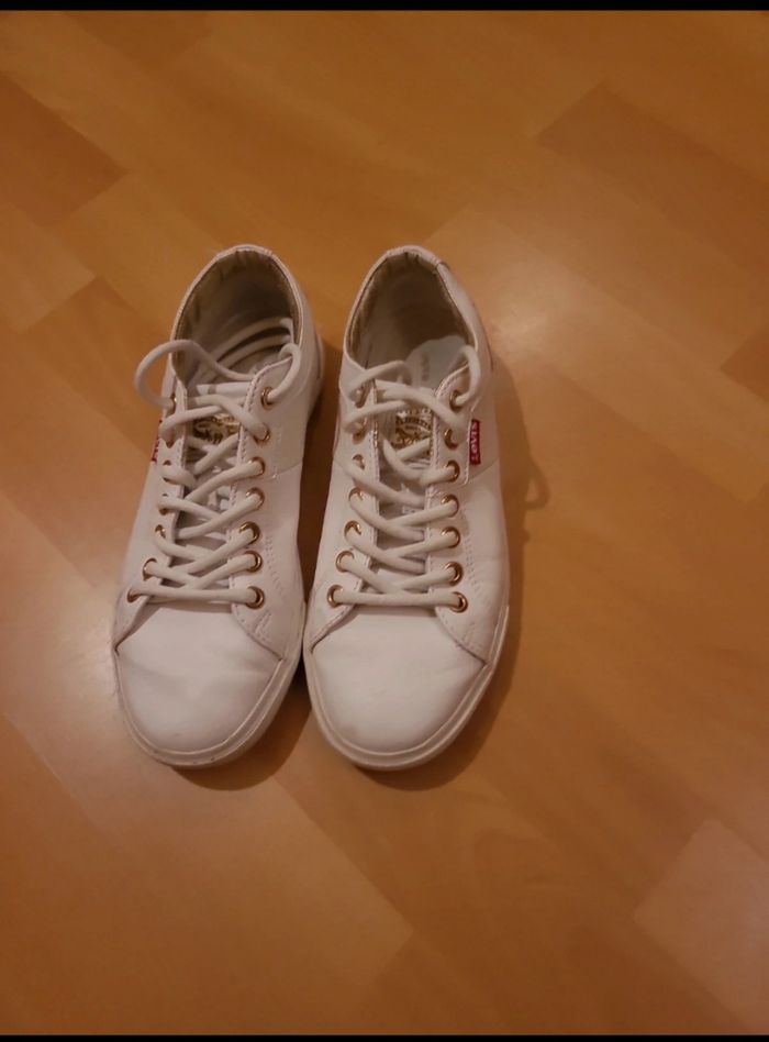 Tennis  cuir LEVIS  Strauss - photo numéro 2
