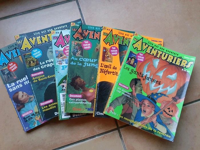Lot de 6 aventuriers