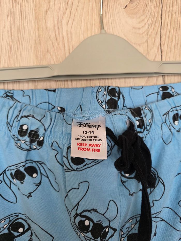 PYJAMA 2 PIÈCES SHORT DISNEY STITCH FILLE 👧 TAILLE 12/14ANS NEUF - photo numéro 6