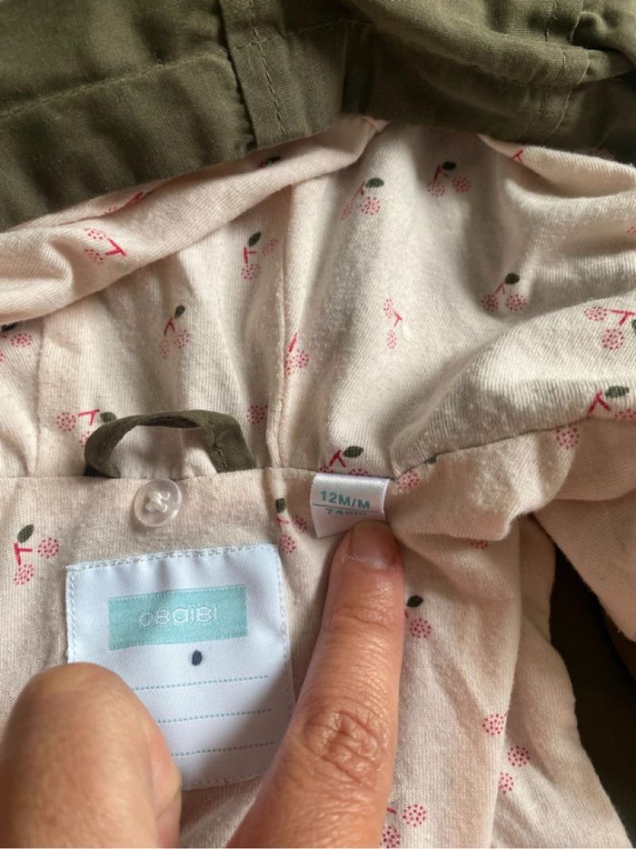 Parka verte avec gilet interieur - photo numéro 8