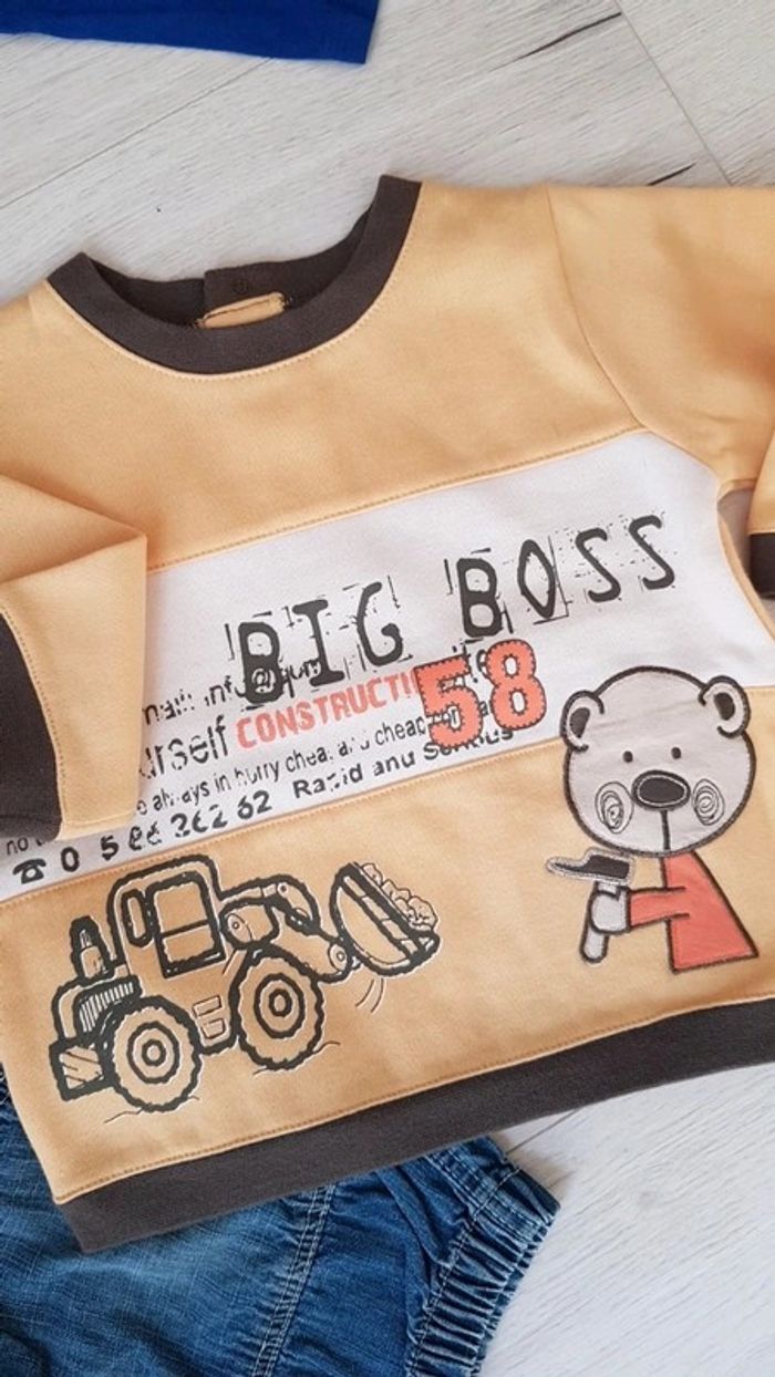 Ensemble complet hiver 6 pièces garçon 18mois - photo numéro 5