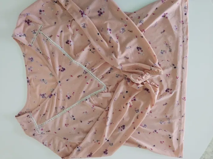 Blouse à fleurs