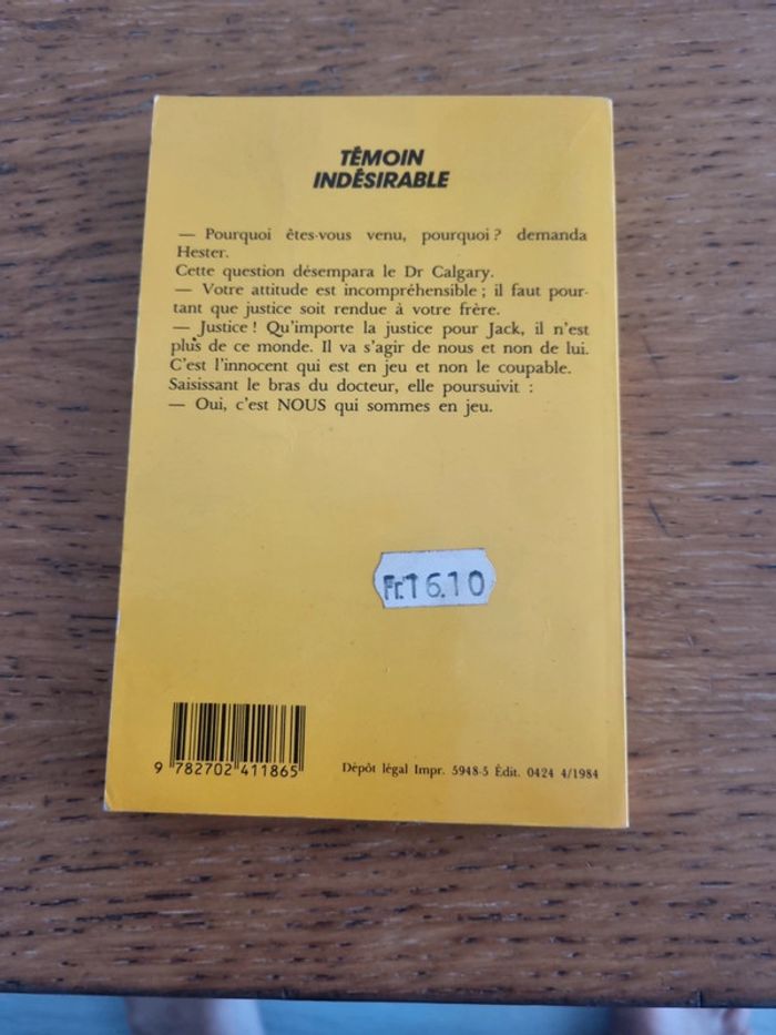 Témoin indésirable - photo numéro 2