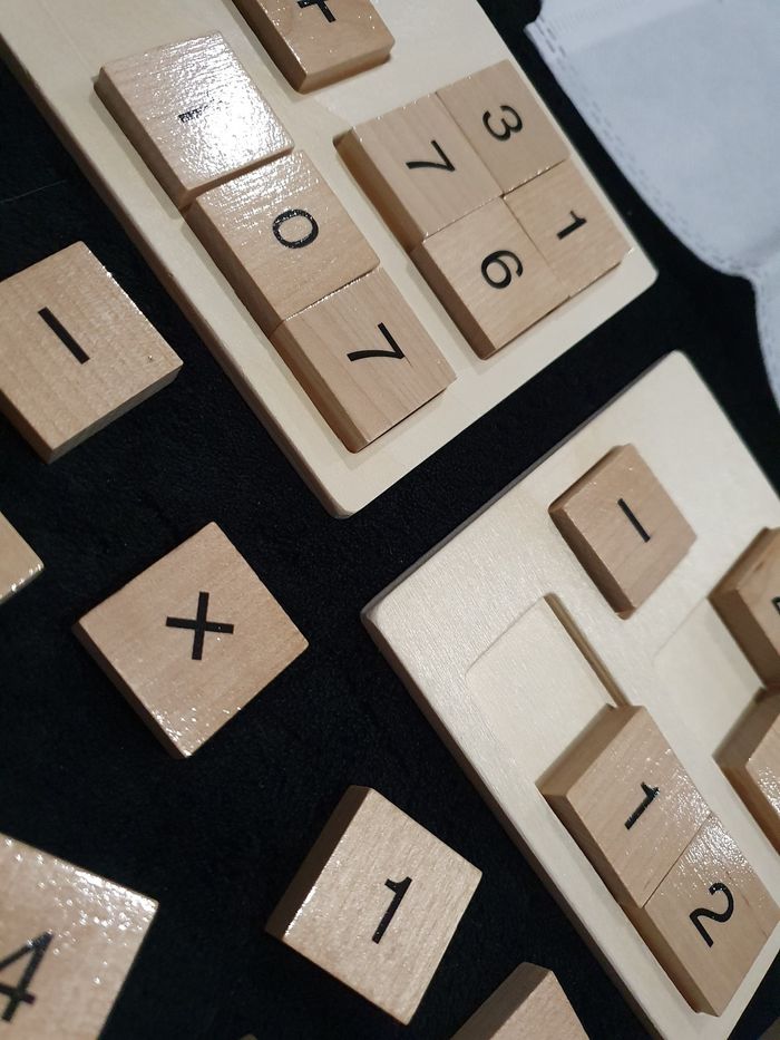 Aide mathématique en bois méthode montessori - photo numéro 4