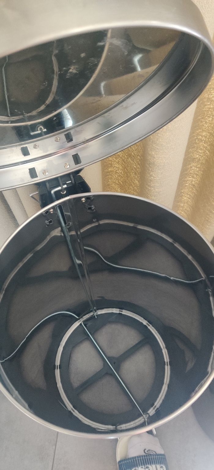 Poubelle en inox 30L - photo numéro 4