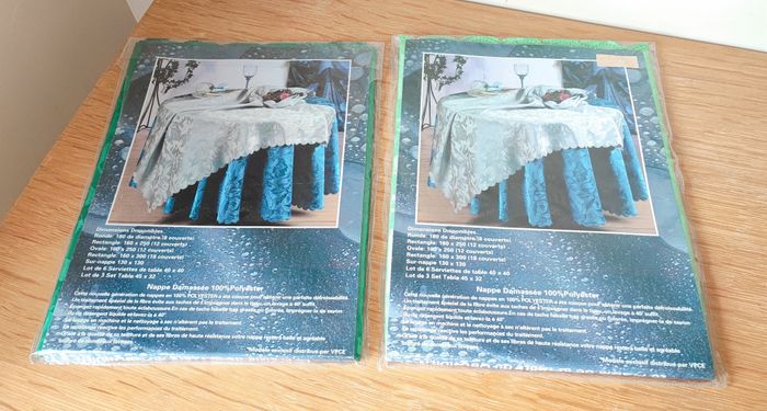 🌿 12 serviettes de table en tissus - 40 x 40 cm - VPCE 🌿 - photo numéro 5