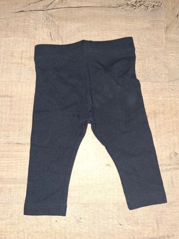 Leggings noir fille 3 mois