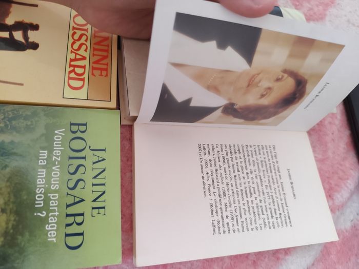 Lot de 4 livres Janine Boissard - photo numéro 5