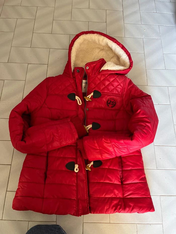 Doudoune rouge femme