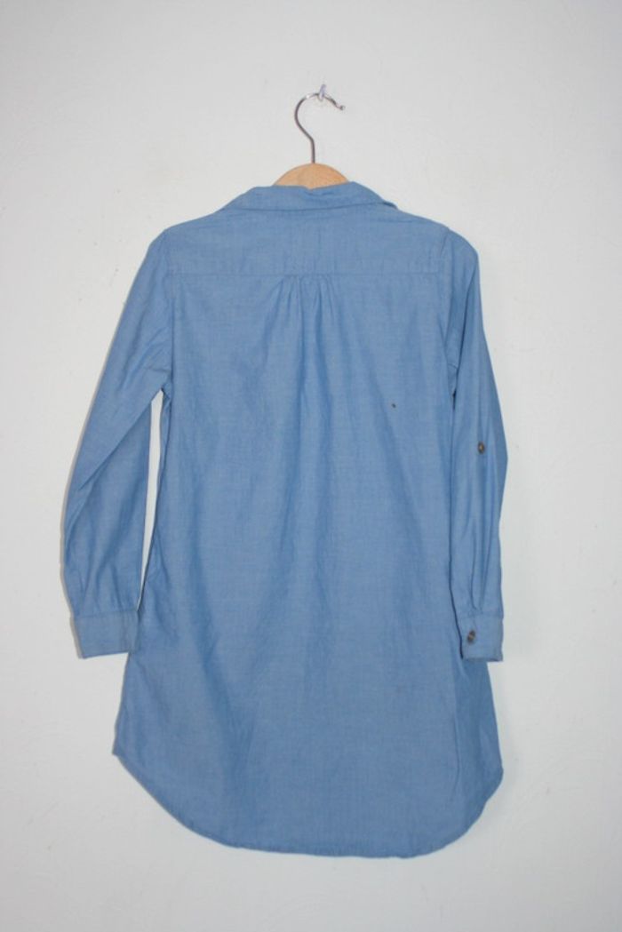 Robe chemise ou tunique en jeans 6/7 ans - photo numéro 5