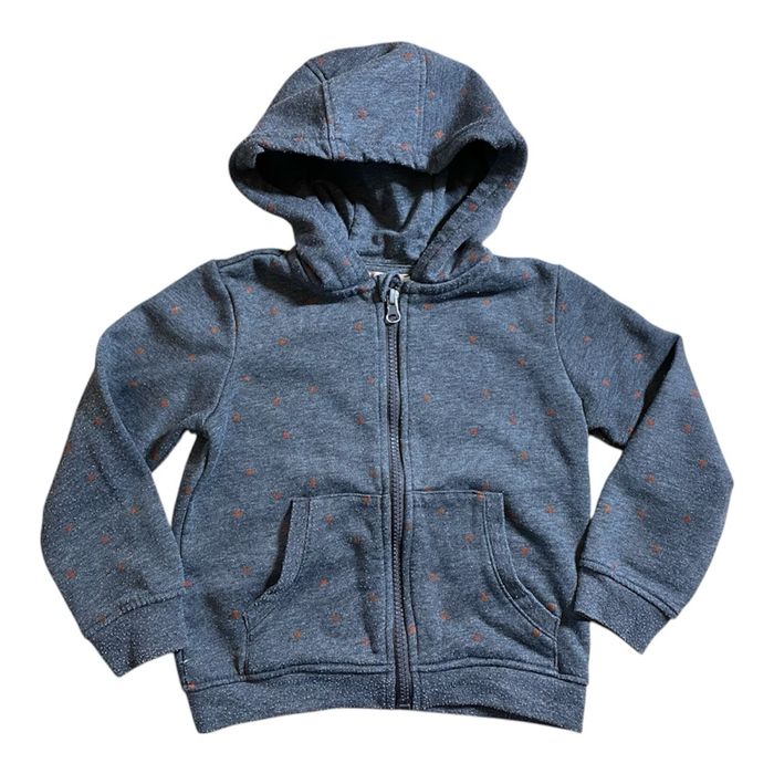 DPAM Sweat polaire gris foncé Taille 5 ans