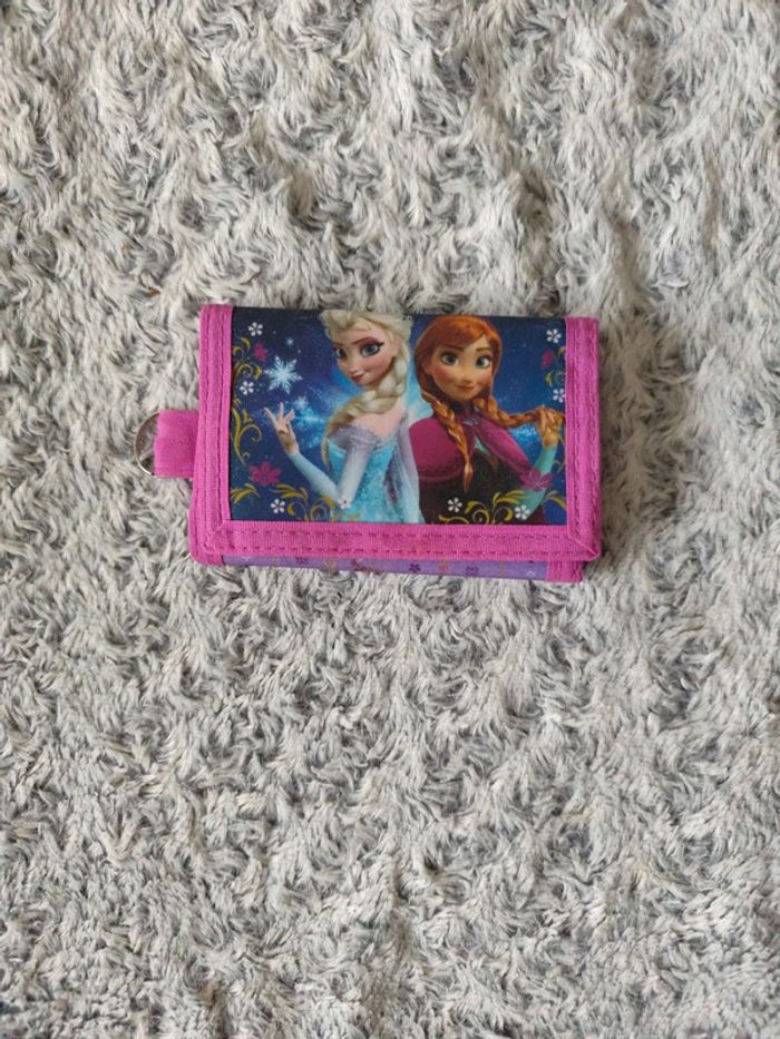 Porté monnaie la reine des neiges