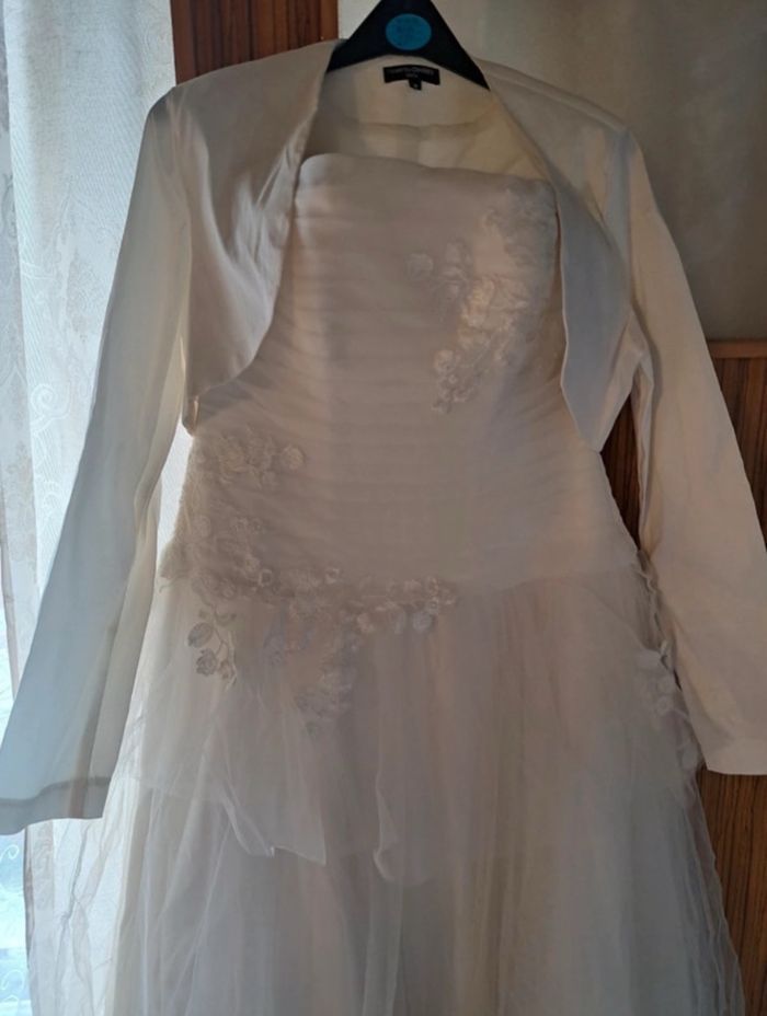 Robe de mariée blanc ivoire - photo numéro 4