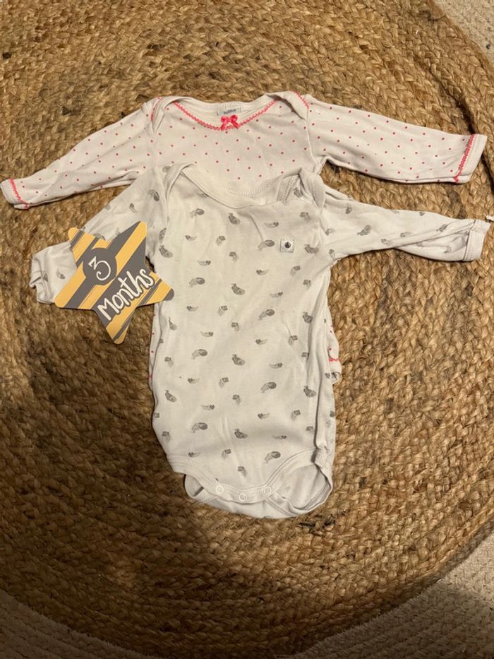 🌸 Lots de 2 bodies ML 🌸