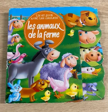 Livre les animaux de la ferme