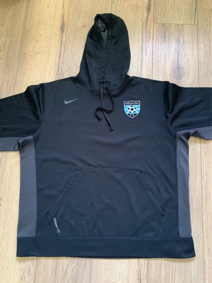 Sweat à capuche Nike Weston FC Noir Taille XL - photo numéro 5