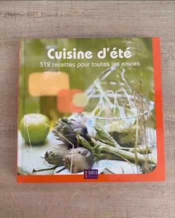 livre de recettes de cuisine « cuisine d’été »