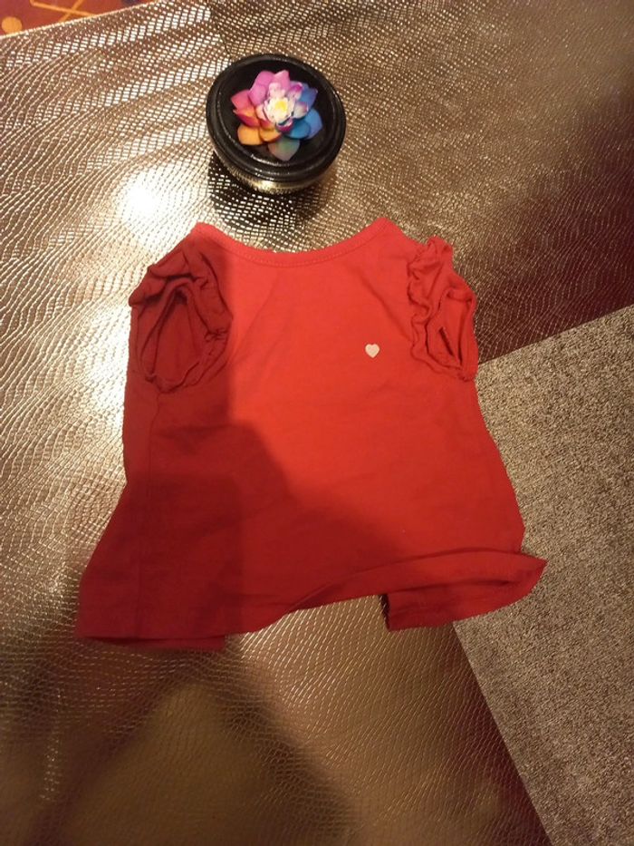 LOT 2 T-shirts coton bio 1 mois - photo numéro 3