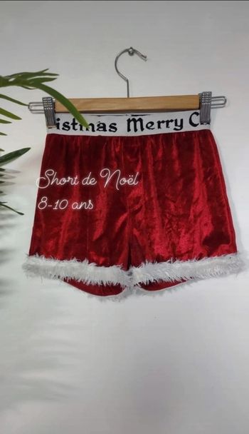 Short de Noël enfants