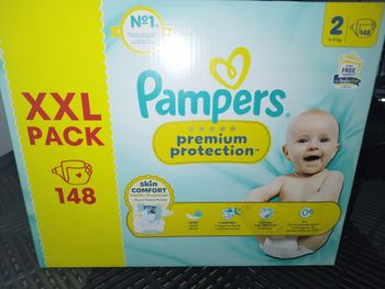 Couches Pampers premium protection