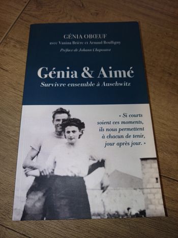Génia & Aimé survivre ensemble a Auschwitz par Génia Oboeuf
