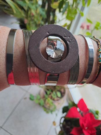 Grande manchette bracelet