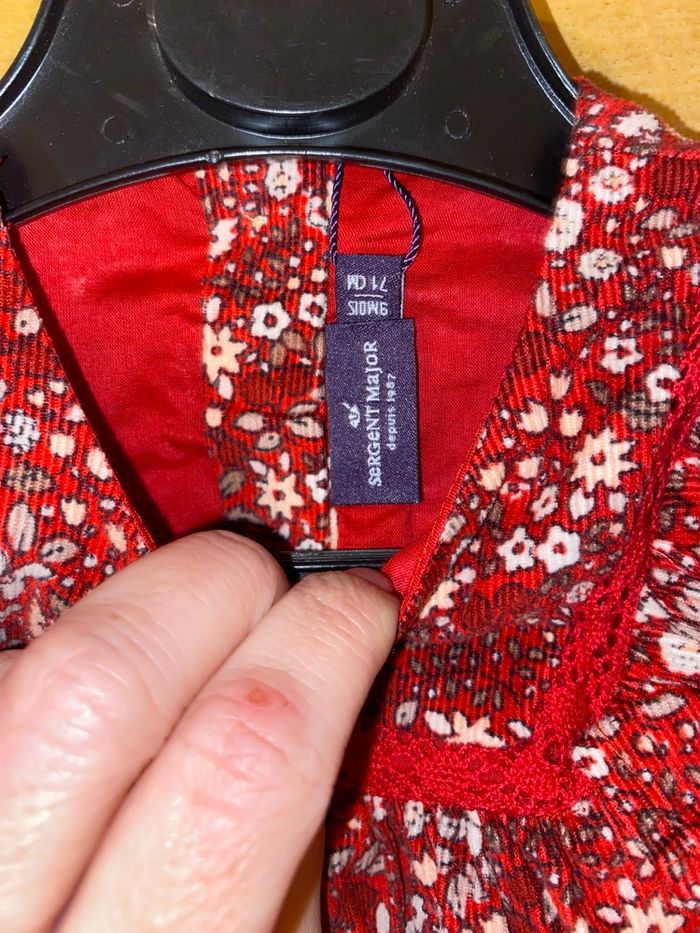 Robe bébé fille Sergent Major - 9 mois - Neuve avec étiquette - photo numéro 2