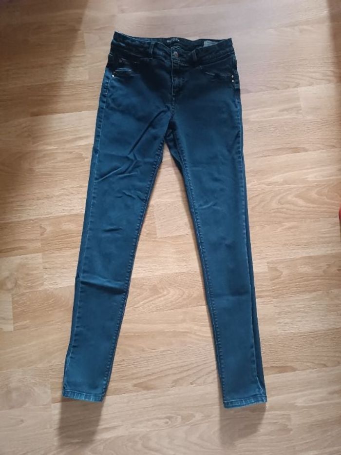 Jean instinct skinny fit bleu foncé Bonobo 40