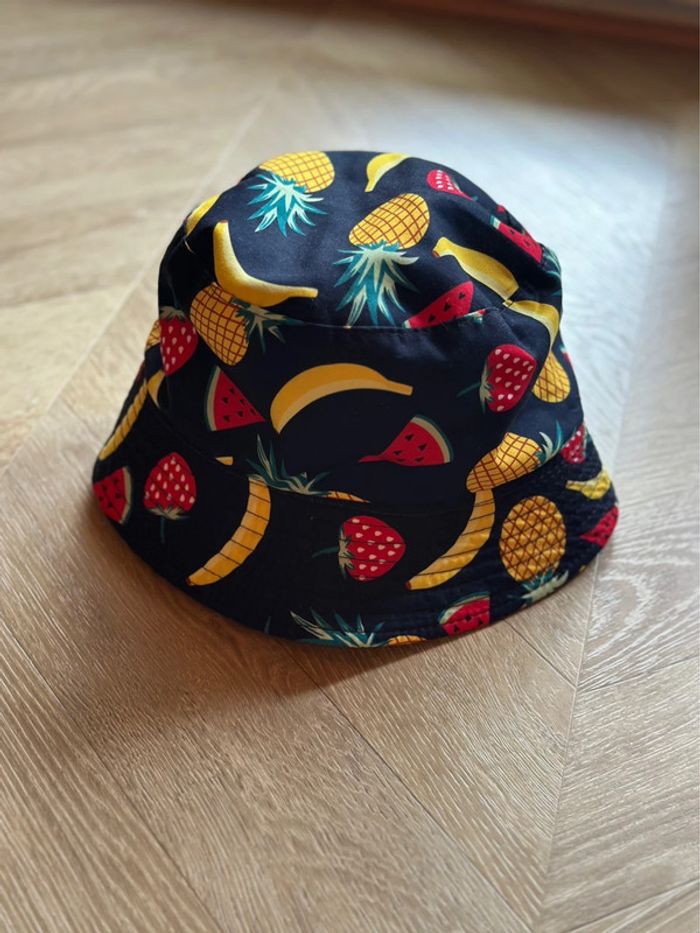 Bob coloré à motifs fruits – Taille unique – Unisexe - photo numéro 3