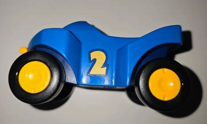 123 playmobil lot de 3 véhicules formule 1, quad et moto - photo numéro 6