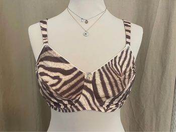 Soutien-gorge pour prothèse Amoena Jane SB 100B tigré - Neuf