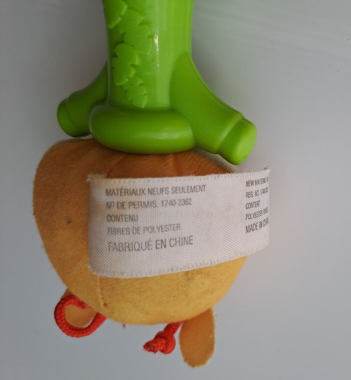 Lot 2 hochets chat girafe, fisher price - photo numéro 7