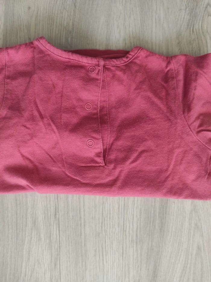 Tee-shirt fille 12 mois - photo numéro 2