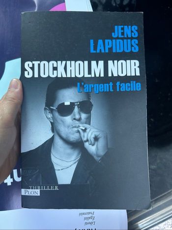 Lot de livres Stockholm noir
