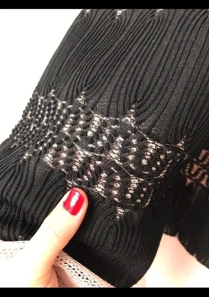 Magnifique Jupe midi MAJE Paris |taille 1 - photo numéro 8