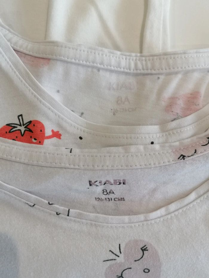 Lot 9 hauts manches longues, thee shirt, débardeurs T 8 ans 👧🏻 - photo numéro 13