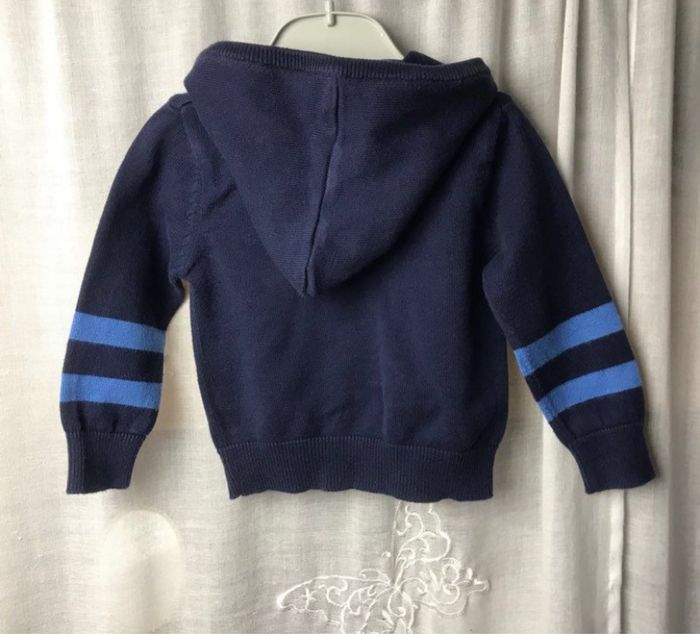 Gilet à capuche 6 mois Grain de blé - photo numéro 3